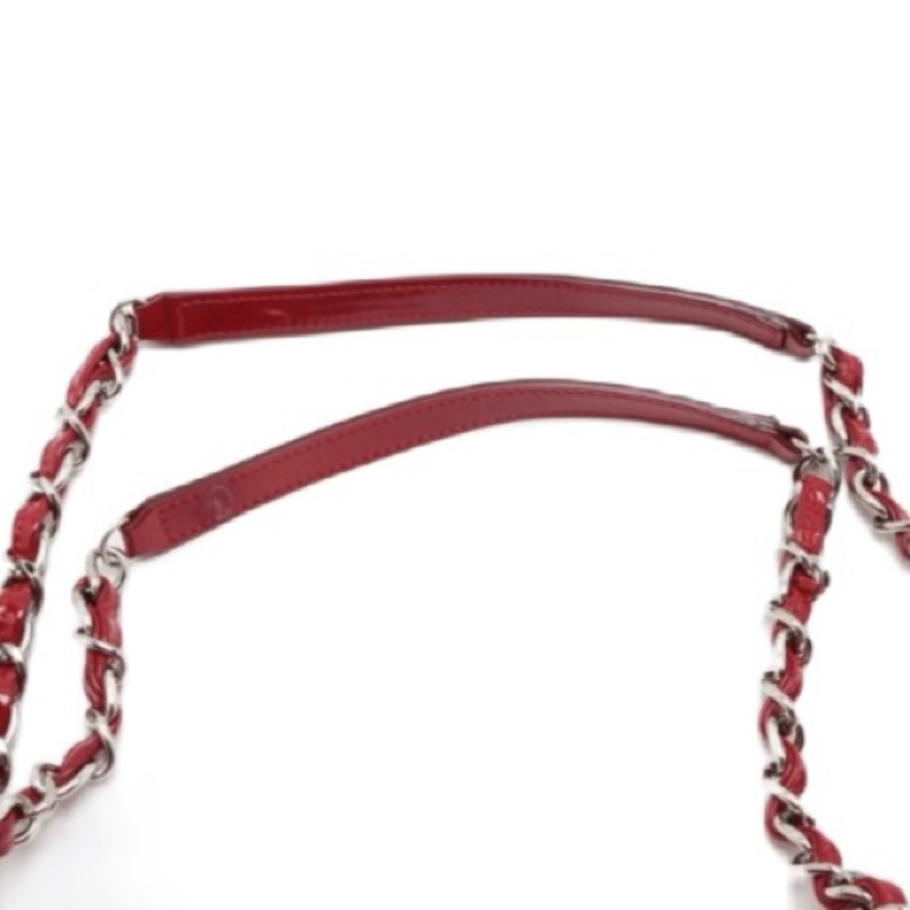 Chanel Red Mademoiselle Bowler bag - large - Picture 5 of 10